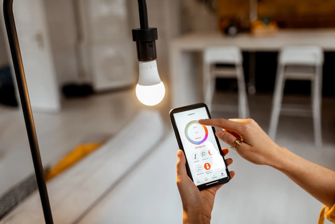 Automated smart lighting in a home